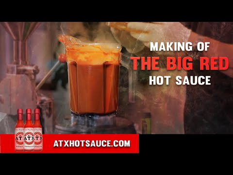 How To Make "The BIG RED" Hot Sauce PART 1