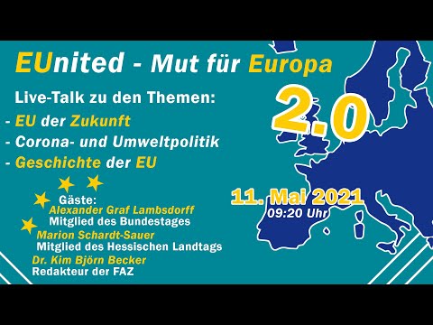 EUnited - Mut für Europa 2.0 - LIVE-TALK am 11.05.2021 - Freiherr-vom-Stein-Schule Hünfelden Dauborn