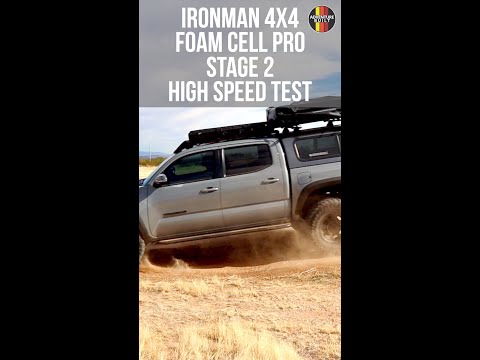 HIGH SPEED TEST * IRONMAN 4x4 FOAM CELL PRO STAGE 2 * 2020 TOYOTA TACOMA #short