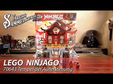 🐉 LEGO Ninjago 70643 - Tempel der Auferstehung - Unboxing Review deutsch