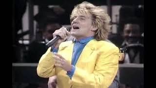 Rod Stewart - Sitting on the Dock of the Bay (1985)