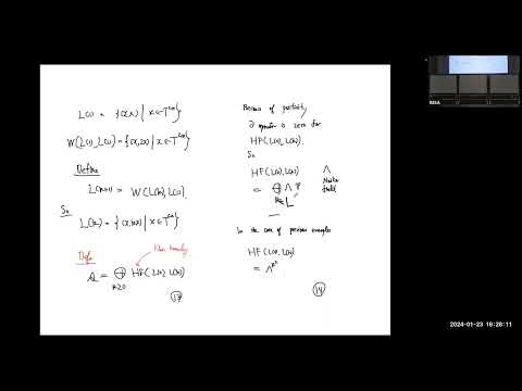 Kenji Fukaya, Stony Brook: Functorial construction of Lagrangian Floer theory & its possible apps