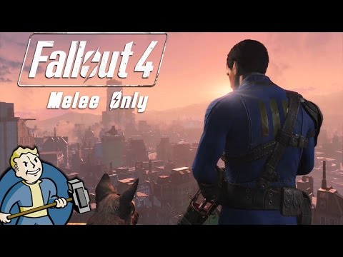 Fallout 4 Melee only Part 32 - Deathclaw Teabag!