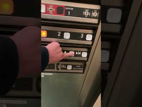 1st WONDERFUL……. Thyssendover impulse elevator at the West Parking Garage at Northeast mall