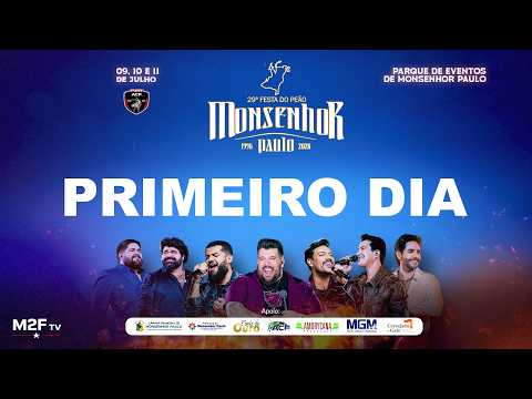 Primeiro Dia - 29ª Festa Do Peão De Monsenhor Paulo - PBR ACF Tour - M2F TV