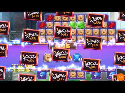 NEW Zynga wonka chocolate match 3 game level 19