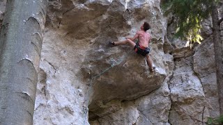 Atlas 8a / 5.13b (Grimmenstein, Lower Austria) Uncut