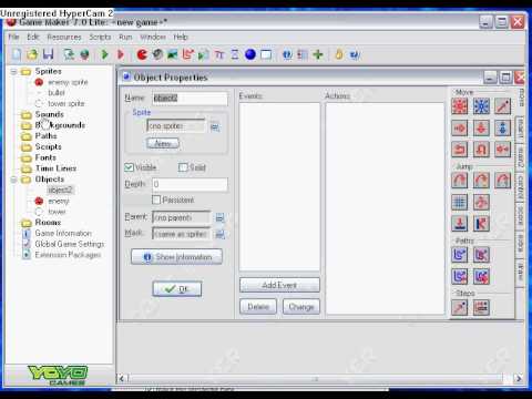 Game maker tutorial tower defense part 1