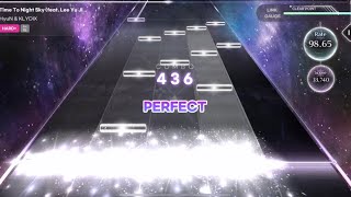 Cover art for Time to night sky.