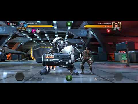 6 star Rank 2 Apocalypse Vs ROL Winter Soldier Mcoc