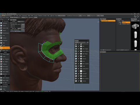 Photo - Smart Retopo Strip Mode Pt 2 | Retopo અને UV Mapping ટૂલ્સ - 3DCoat