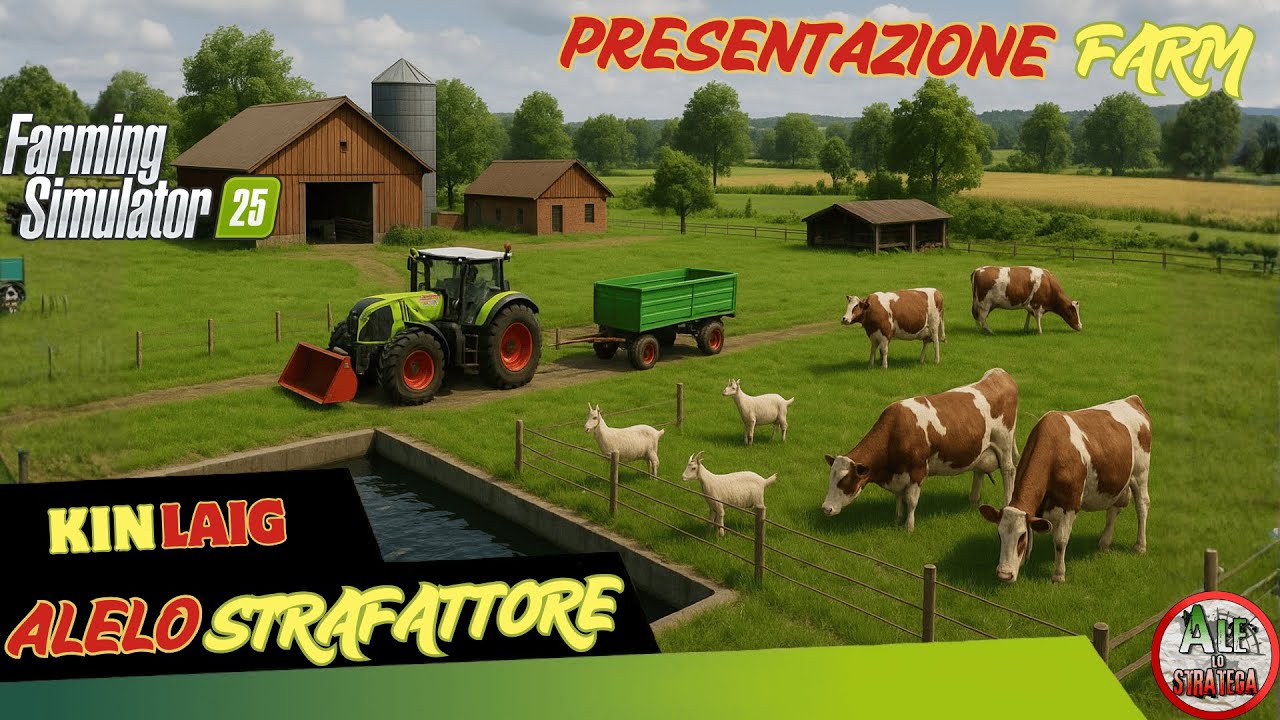 PRESENTAZIONE FARM E OBIETTIVO PARTITA || FARMING SIMULATOR 25 gameplay ITA || KINGLAIG #0