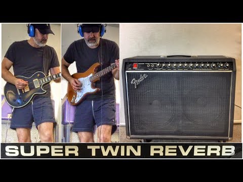Brutal 180W Fender Super Twin Reverb - One of the best amps EVER!
