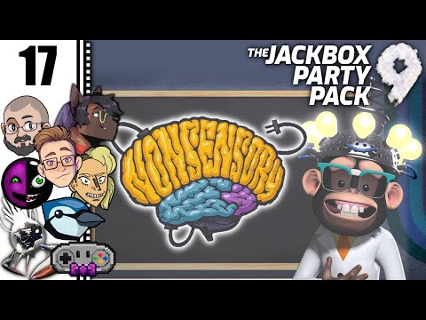 Let's Play The Jackbox Party Pack 9 Part 17 - Nonsensory: Un-Scary This Clown