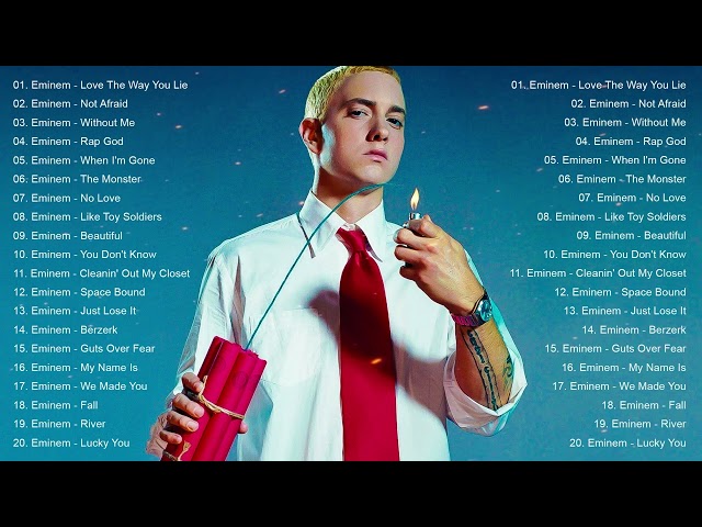 Eminem Rap Mix 2024 - Nonstop Eminem Songs - Best New Eminem Songs 2024 Full Album SDDEFAULT Thumbnail
