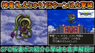 【ドラクエ3（SFC版）】裏ボス・神竜（しんりゅう）撃破