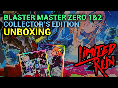 Limited Run Unboxing | Blaster Master Zero 1 & 2