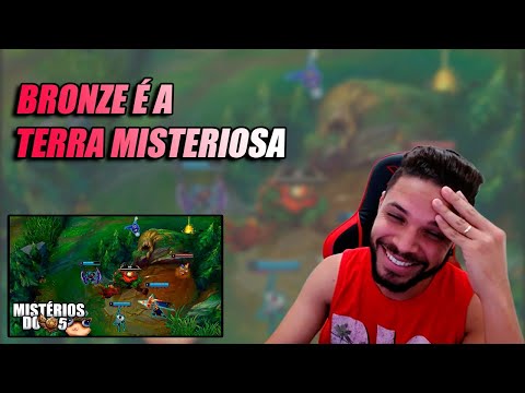 React #09 - BRONZES USANDO 100% DO SEU CÉREBRO - MISTERIOS DO BRONZE 5 !!!!!