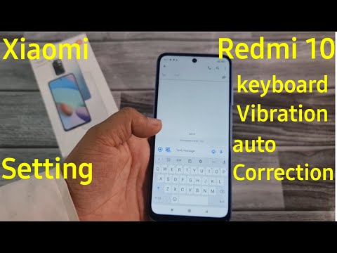 Xiaomi Redmi 10 keyboard Setting / Xiaomi Mobile keyboard Setting