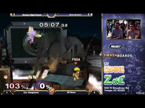 MNS3 Melee Crs  Hungrybox Ness, Puff vs HF Neon Fox