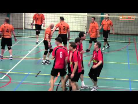 Volleybal Beker Heren 1/4 Finale Y-W: V.C.S. H1 - Steevast H3 [16-02-2016]