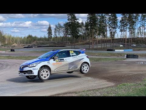 Rallycross test at Kouvola Circuit // Renault Clio Rs RX