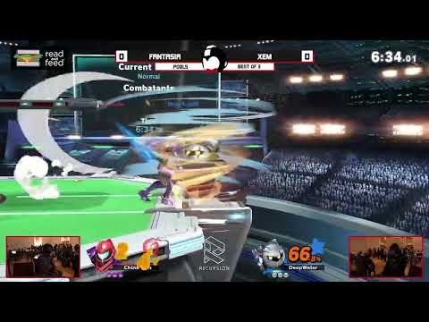Peabnut Formal- Fantasia (Samus) Vs. Xem (Sheik) - Pools