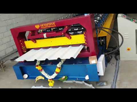 1220 roofing sheet machine  bengaluru sensitive enghitech pvt.ltd rajkot