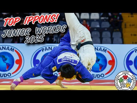 TOP IPPONS - Judo World Championships Juniors 2025!