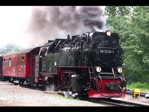 Der Harz dampft  2/2 - Dampflok / Steam Train / Eisenbahn - Zug