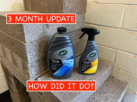 Turtle Wax HYBRID SOLUTIONS Ceramic Wash and Wax 3 month update
