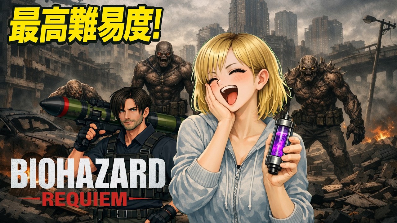 【衝撃！】バイオ９レクイエム レオンの秘密と伏線