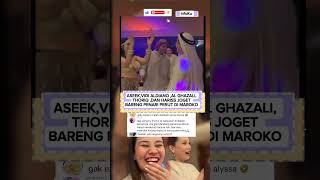 Download lagu ASEEK,VIDI ALDIANO ,AL GHAZALI, THORIQ ,DAN HARISS JOGET BARENG PENARI PERUT DI MAROKO #trending mp3