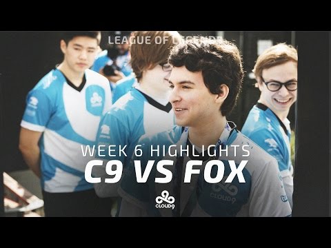Cloud9 LoL - LCS Week 6 | Cloud9 vs Echo Fox Highlights (2017)