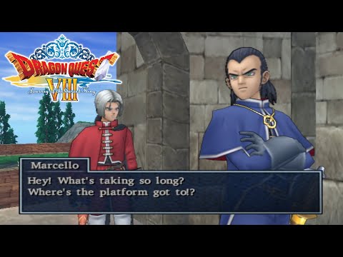 Dragon Quest 8 - Secret Cutscene - Savella Cathedral after Evil Sir Leopold Attacks