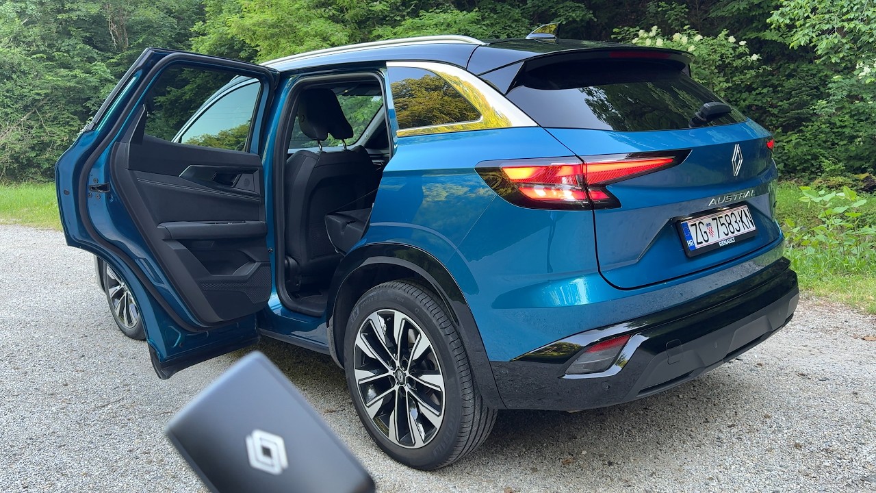 RENAULT AUSTRAL Techno 2026 Facelift - PRACTICALITY, AC controls with BUTTONS, TRUNK (Hybrid 200)