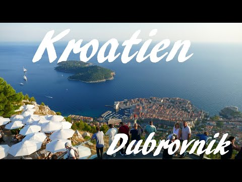 Kroatienurlaub: Dubrovnik mit Stadtrundgang, Festungsmauer, Seilbahn und Kajaktour - Vlog 182