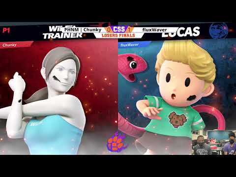 Clocktower Smash 87 - LF - Chunky (Chrom, Wii Fit Trainer) vs. fluxWaver (Mario, Lucas) - SSBU
