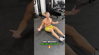 The Hollow Hold: Extremely effective for building iron core strength and can be done anywhere 😎