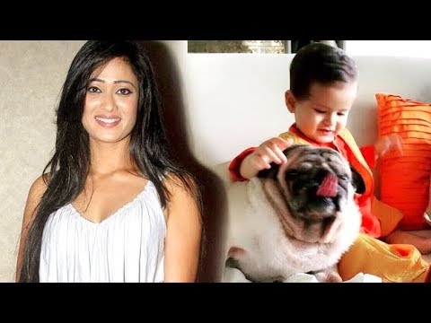 Shweta Tiwari's Son Reyansh Playing With Pet Dog