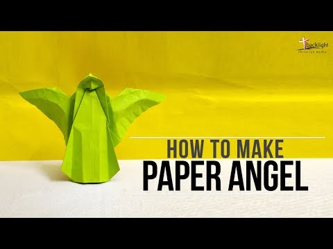 HOW TO MAKE PAPER ANGEL