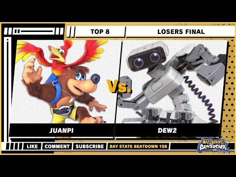 Bay State Beatdown 158 - Losers Final - Juanpi (Banjo Kazooie) VS Dew2 (R.O.B) - Smash Ultimate