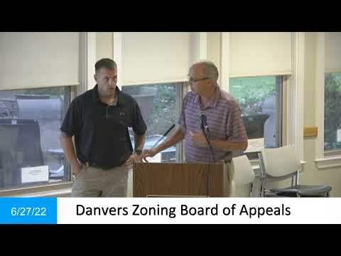 Zoning Board of Appeals - 6/27/22
