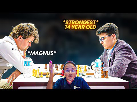 Magnus Carlsen vs the strongest 14-year-old in History Yagiz Kaan Erdogmus | Commentary by Sagar