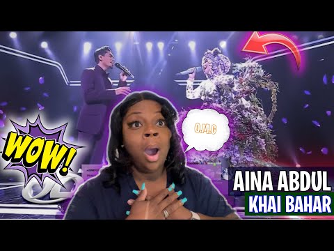 FIRST TIME REACTION TO-Khai Bahar & Aina Abdul - Nafas Cinta | #AJL36