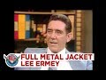 How R. Lee Ermey knew how to act in Full Metal Jacket, 1987