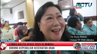 Lomba Balita Sehat 2025 di Timika Dorong Kepedulian Kesehatan Anak