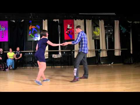 Dmitry Vostrikov & Yana Okhotenko — Fast Tempo Dance at Lindy Hop J&J Finals