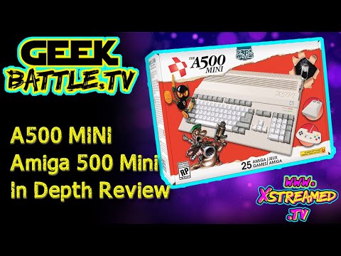 A500 Mini Review Amiga 500 Mini Console In Depth Review - Controllers Tested and Hardware Compared