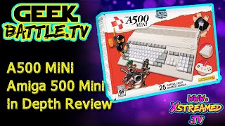 A500 Mini Review Amiga 500 Mini Console In Depth Review - Controllers Tested and Hardware Compared